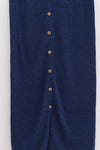 BASERANGE 25 Spring/Summer Drip Skirt/Cardigan Portugal BAS-SKDR-LI-SU25-MEZ BLUE Skirt (DRDR)